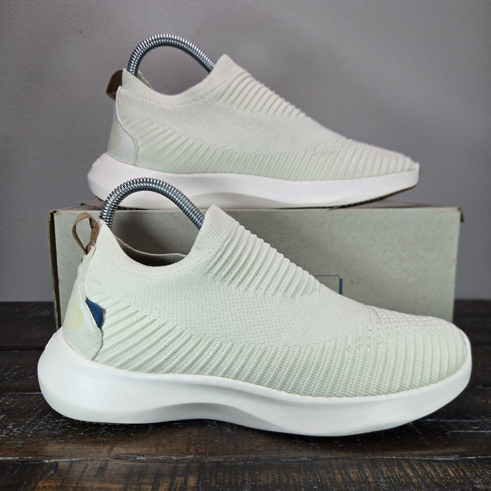 Vessi Everyday Move Slip On Sneaker Mens Size 6 Waterproof Shoes Linen Beige
